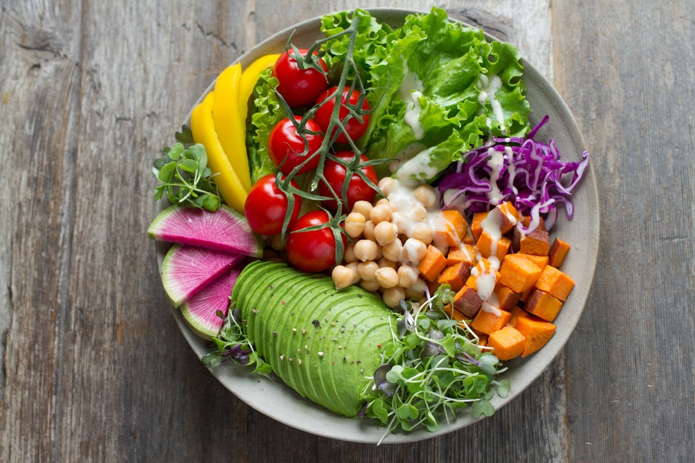 Salades fraîches